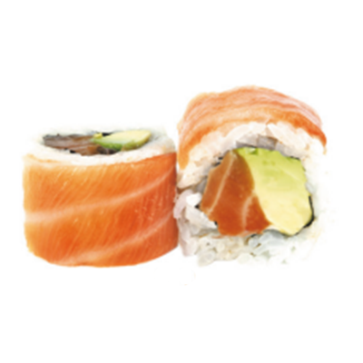 Salmon uramaki