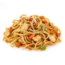 Yakisoba con pollo