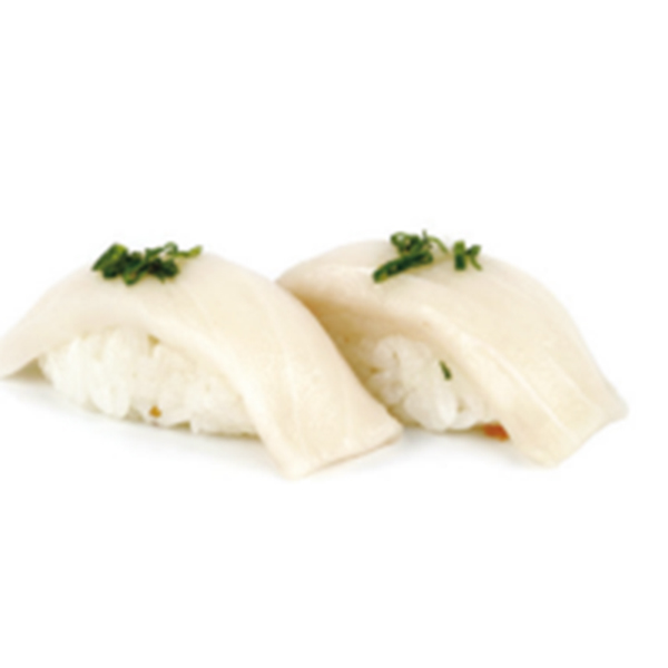 Nigiri pez mantequilla CON CEBOLLINO