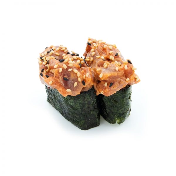 Nigiri tartar de atun picante