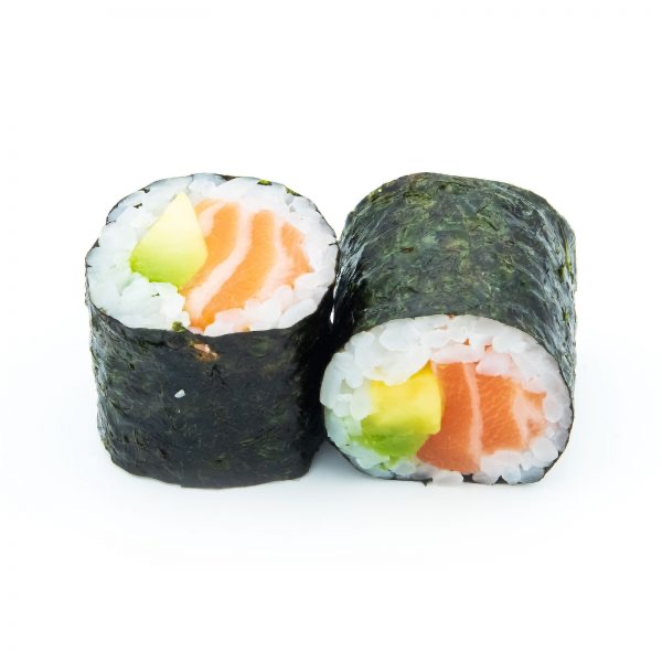 Maki salmon con aguacate