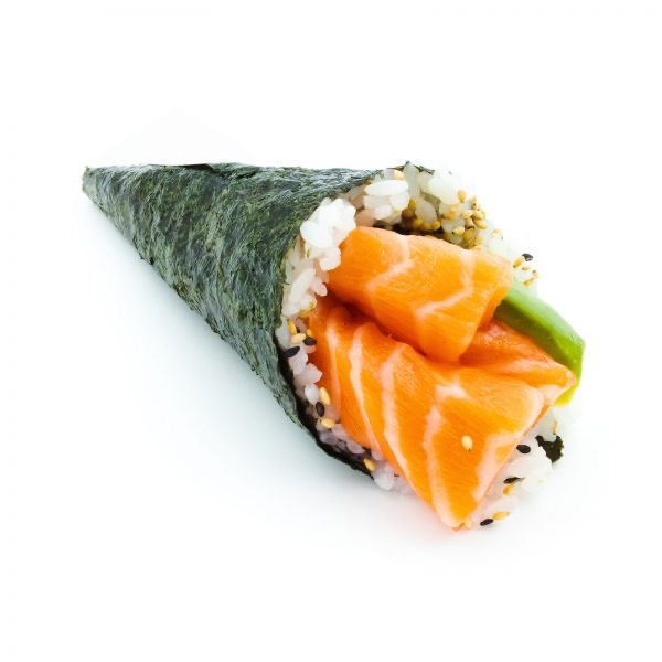 Temaki salmon con aguacate