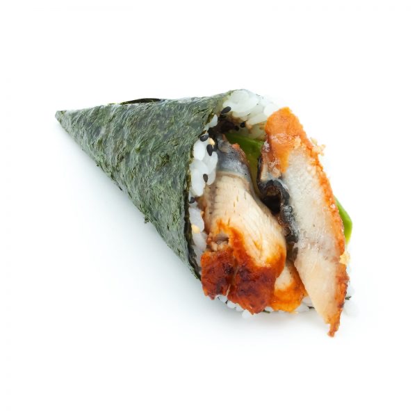 Temaki anguila con aguacate