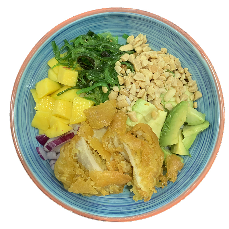 Poke Pollo Crujiente