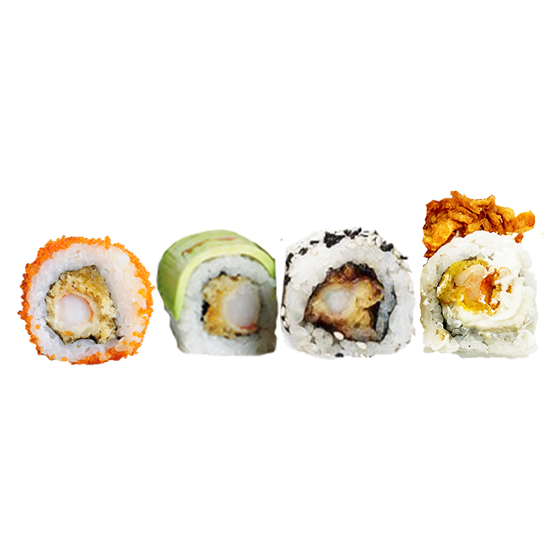 Mix tempura langostino